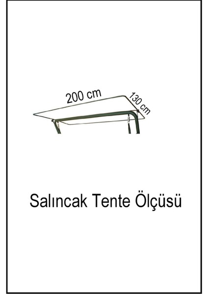 Elit Salıncak Minderi Taç Su Itici Kumaş Gri Sünger Fermuarlı Komple SET-32280-01