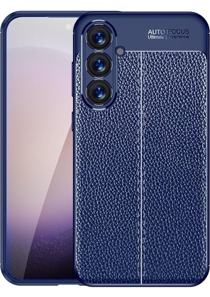 Samsung Galaxy A36 Kılıf Kamera Korumalı Firo Deri Dokulu Silikon