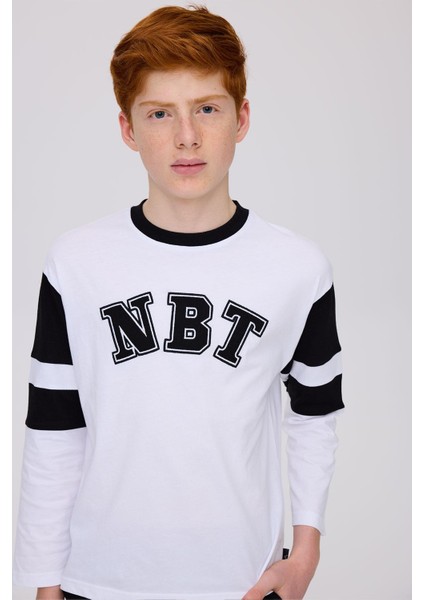 Bg Store Erkek Çocuk Beyaz Tshirt