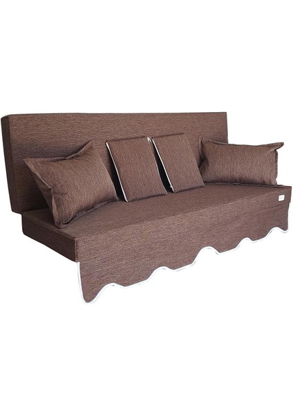 Safir Keten Kumaş Tentesiz 28 Dns Sünger Salıncak Minderi-Safir Kahve fiyatları