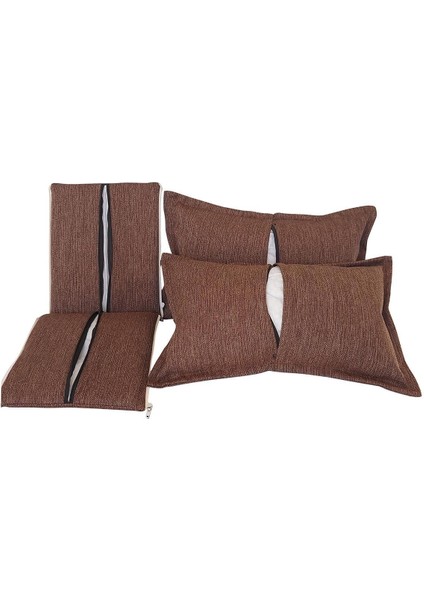 Safir Keten Kumaş Tentesiz 28 Dns Sünger Salıncak Minderi-Safir Kahve indirimleri