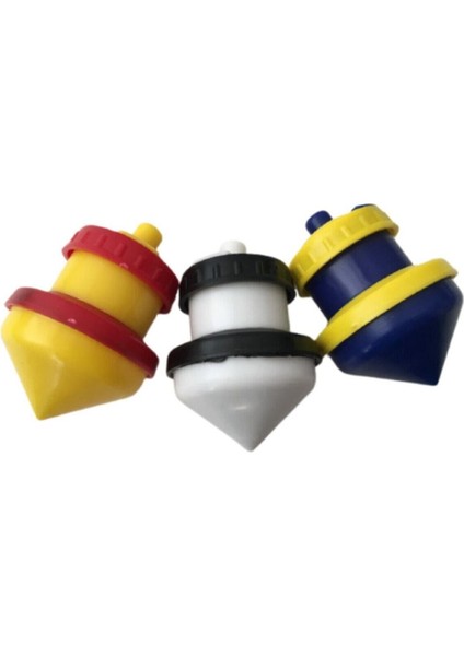 3 Adet Otomatik Topaç Plastik Nostaljik Fırıldak Oyunu