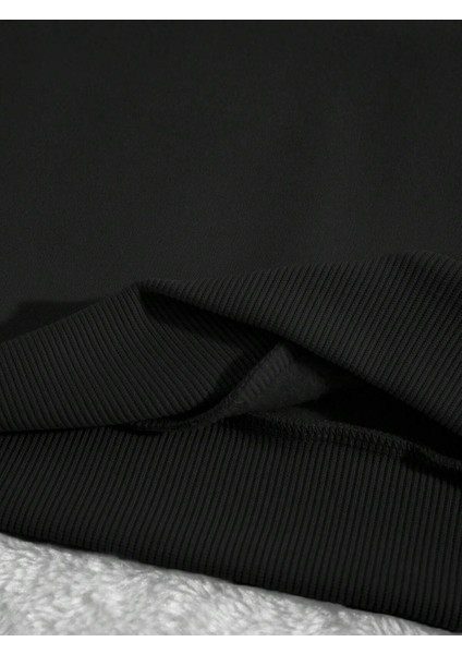 Brooklyn New York Baskılı Bisiklet Yaka Ünisex Oversize Sweatshirt indirimleri