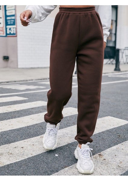 Jogger Eşofman Altı Basic Rahat Swetpant