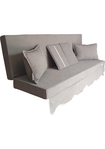 Sofa Soft Kumaş Tentesiz 28 Dns Sünger Salıncak Minderi-Sofa Salıncak Açık Gri fiyatları