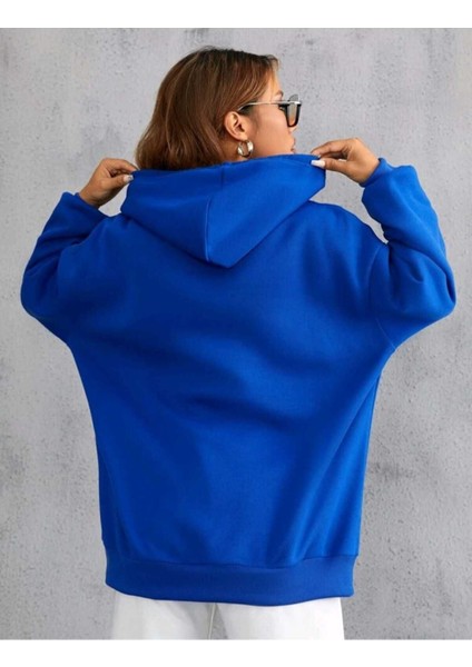 Bhvr Baskılı Ünisex Kapüşonlu Oversize Sweatshirt fiyatları