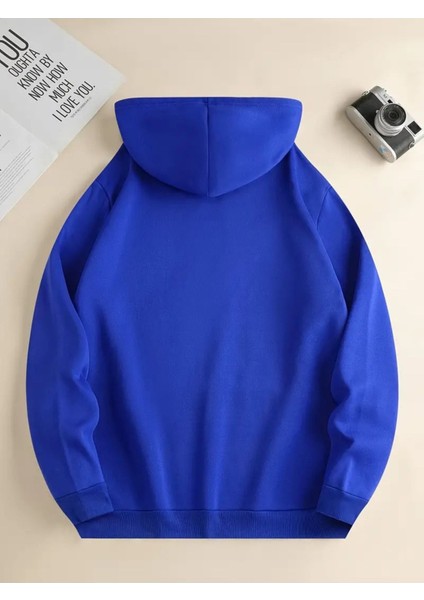Unisex Anime Kediler Kapşonlu Baskılı Oversize Sweatshirt fiyatları