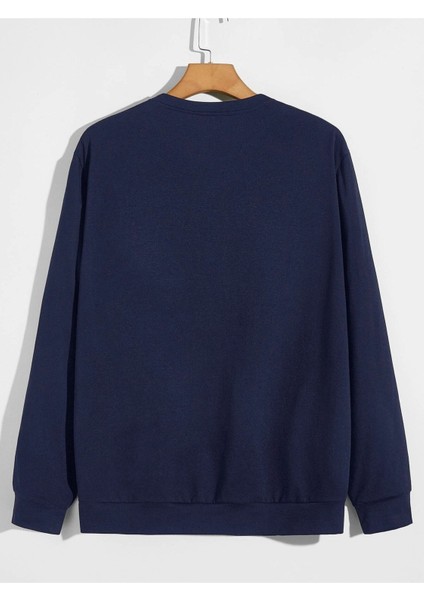 N.york Downtown Baskılı Oversize Sweatshirt modelleri