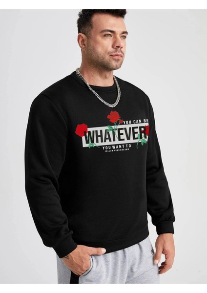 Unisex Make Love Baskılı Oversize Sweatshirt fiyatları