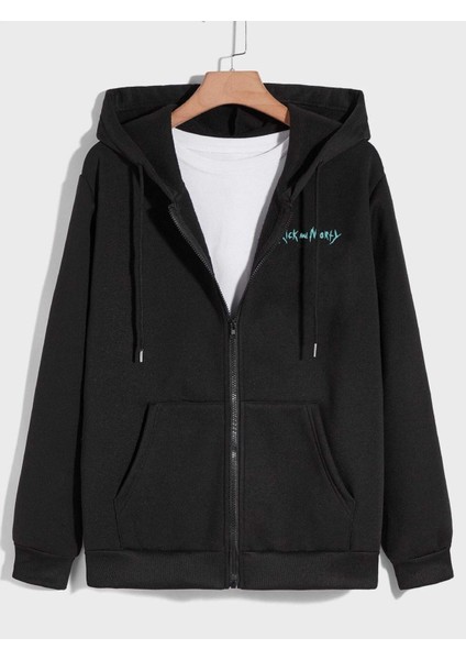 Wuba Lubba Rum Kapüşonlu Baskılı Sweatshirt