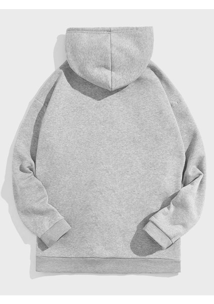 Unisex Scream Baskılı Oversize Kapüşonlu Sweatshirt fiyatları