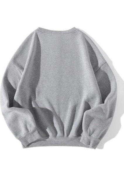 Kadın Paris Yazılı Gri Sweatshirt fiyatları