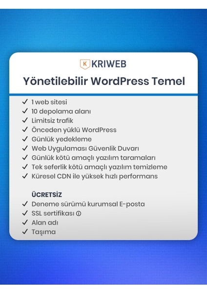 Yönetilebilir Wordpress Temel