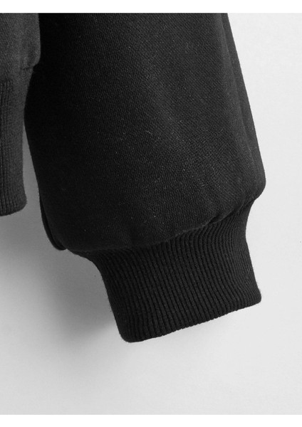 Ejderha Baskılı Kapüşonlu Sweatshirt ve Eşofman Altı Kombin modelleri