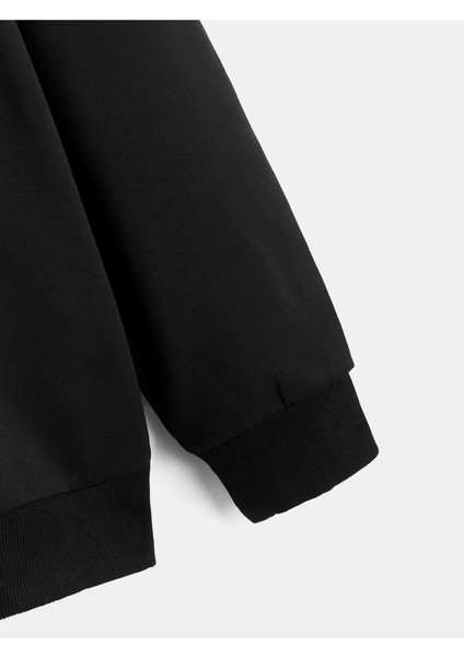 Unisex Oversize No Fears Baskılı Kapüşonlu Sweatshirt fiyatları