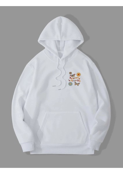 Kadın Positive Baskılı Oversize Sweatshirt fiyatları