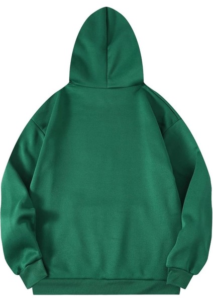 Mıamı Since 1896 Baskılı Ünisex Kapüşonlu Oversize Sweatshirt modelleri