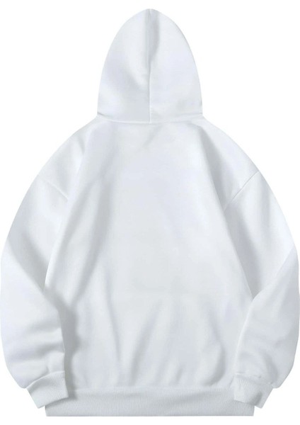 Mıamı Since 1896 Baskılı Ünisex Kapüşonlu Oversize Sweatshirt