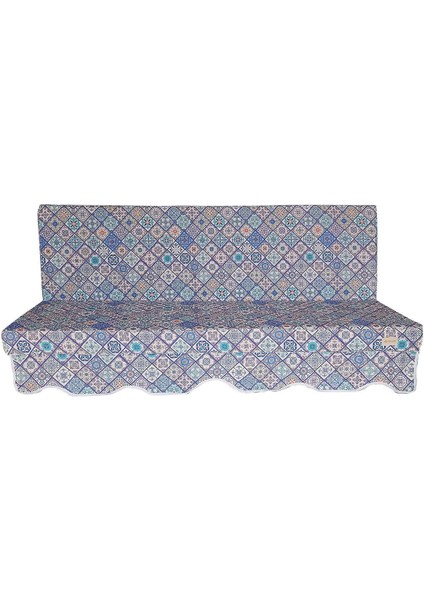 Sofa Soft Kumaş Tentesiz 28 Dns Sünger Salıncak Minderi-Sofa Salıncak Mavi Çini modelleri