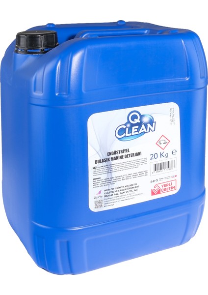 Endüstriyel Bulaşık Makinası Deterjanı 20 Lt