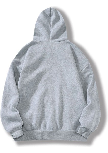 Mıamı Since 1896 Baskılı Ünisex Kapüşonlu Oversize Sweatshirt modelleri