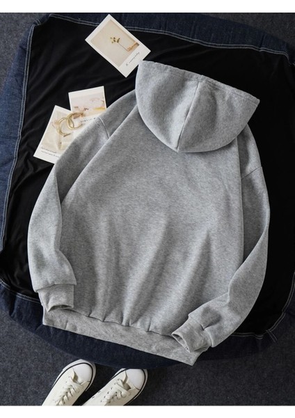 Kadın Sense Kelebek Baskılı Oversize Sweatshirt fiyatları