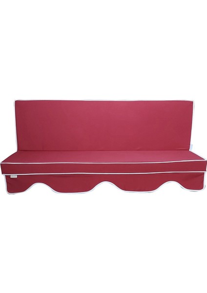 Elit Salıncak Minderi Su Itici Kumaş Gri Sünger Fermuarlı Set-Bordo Drk 7154 fiyatları