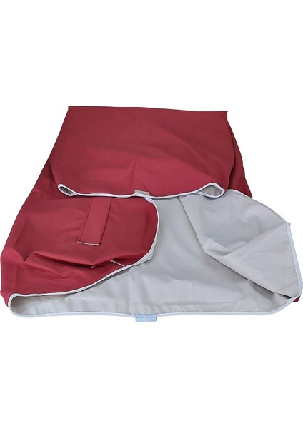 Elit Salıncak Minderi Su Itici Kumaş Gri Sünger Fermuarlı Set-Bordo Drk 7154 fırsatları
