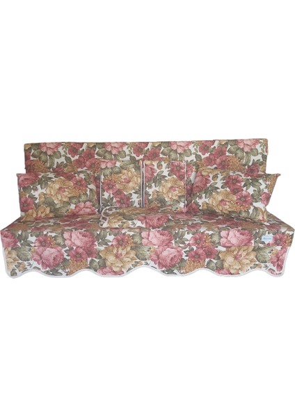 Elit Salıncak Minderi Su Itici Kumaş Gri Sünger Fermuarlı Set-Prm 160185 V 32