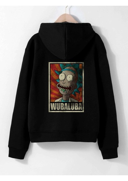 Wubaluba Morty Baskılı Oversize Sweatshirt fiyatları