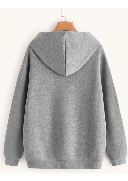 Kedi Baskılı Kapüşonlu Tasarım Hoodie fiyatları