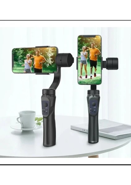 H4 Mobil Telefon Stabilizatör 3 Kademeli El Sabitleyici Gimbal