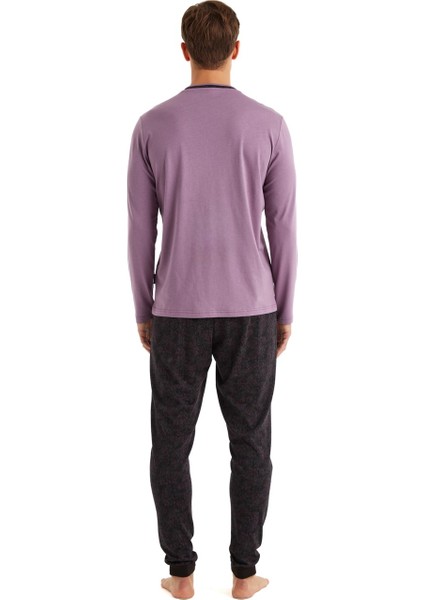 Uzun Kol Erkek Pijama Takım 40590
