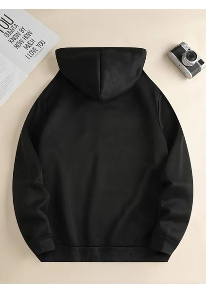 Unisex Anime Kediler Kapşonlu Baskılı Oversize Sweatshirt fiyatları