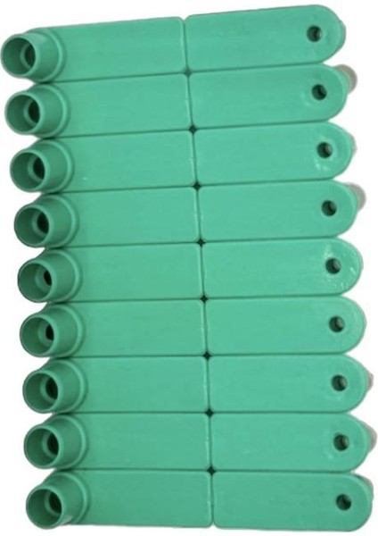 450 Adet Turkuaz Renk Parmak Küpe (Fry Tag) Küçükbaş +Sokak Hayvanları Küpesi Pens Ucu modelleri