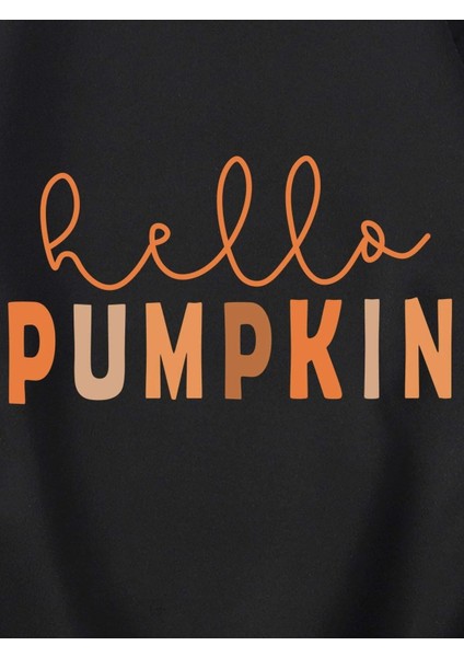 Oversize Pumpkin Baskılı Sweatshirt fiyatları
