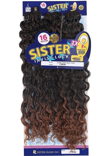 Sister Afro Dalgası Saç-Siyah Kahve Ombreli 1/30 fiyatları