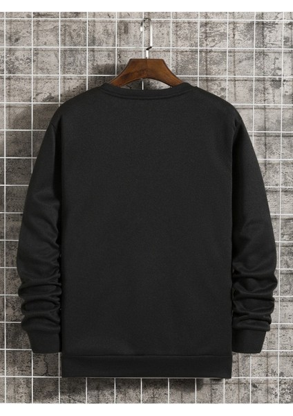 Nasa Baskılı Bisiklet Yaka Ünisex Oversize Sweatshirt fiyatları