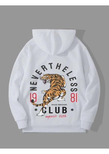 Nevertheless Baskılı Oversize Sweatshirt
