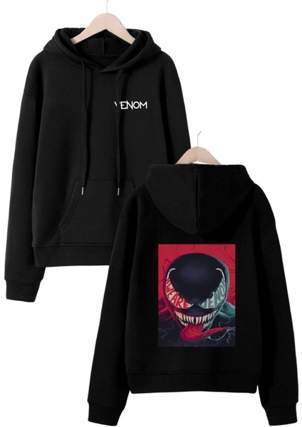Venom Baskılı Oversize Sweatshirt