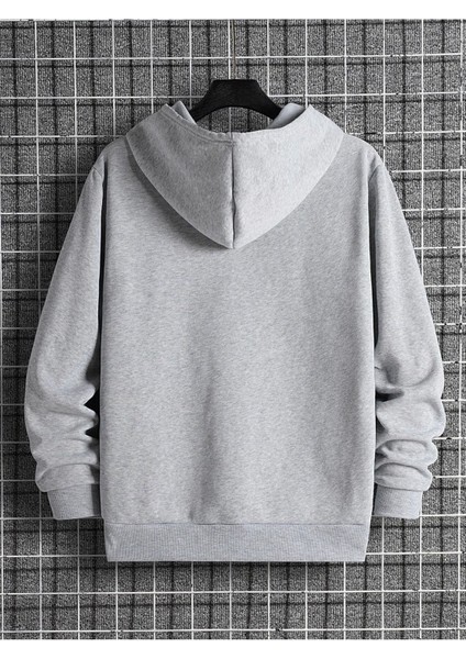 Los Angeles California Baskılı Ünisex Kapüşonlu Oversize Sweatshirt