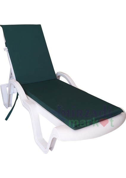 Şezlong Minderi Standart Su Geçirmez Malzeme-Koyu Yeşil