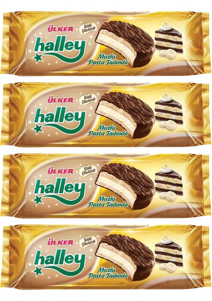 Halley Muzlu Pasta Tadında 210 gr 7'li x 4 Adet