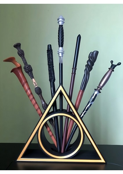 Harry Potter Ölüm Yadigarları Asa Standı 7'li