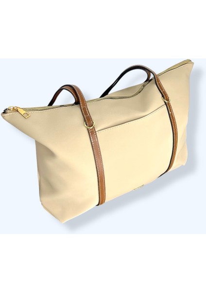 Geniş Hacimli Lacivert Renkli Su Geçirmez Kumaş Büyük Boy Omuz Çantası modelleri