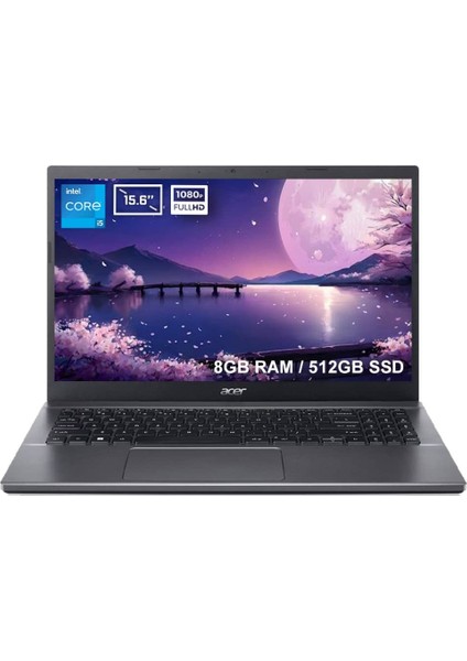 Extensa 15 NX.EGYEY.007 EX215-55 Intel Core I5-1235U 8gb Ddr4 512GB SSD 15.6 Inç Full Hd Freedos Laptop