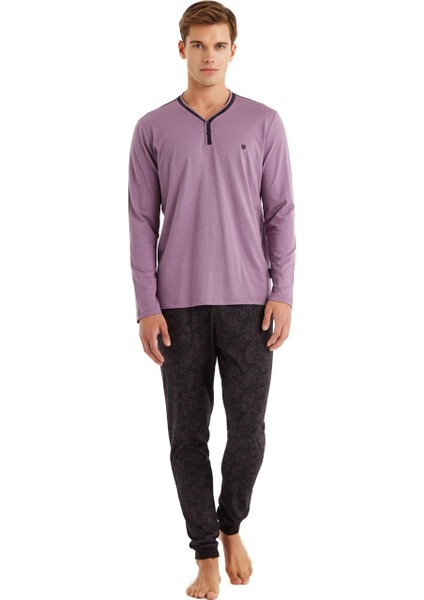 Uzun Kol Erkek Pijama Takım 40590