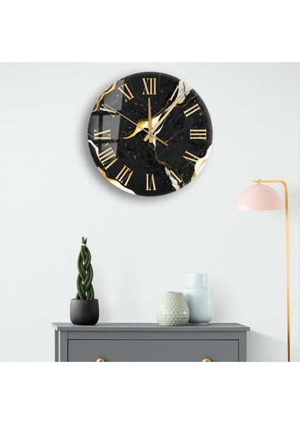 Duvar Saati - Baskılı Duvar Saati, Salon Için Saat Modelleri TK9756671S12 modelleri