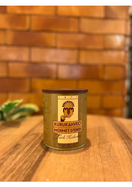 Türk Kahvesi 250 gr Teneke Kutu