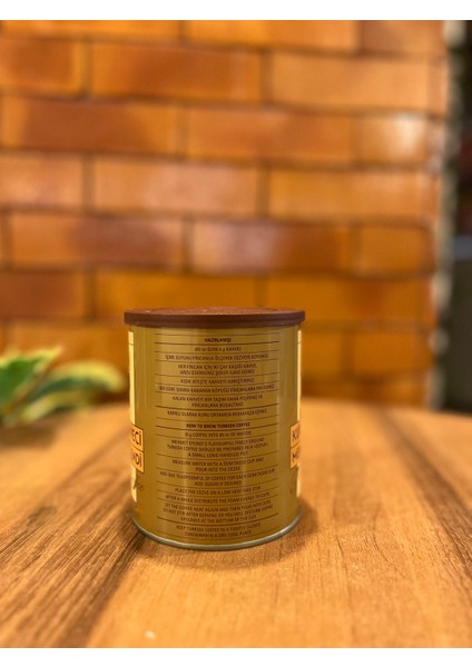 Türk Kahvesi 250 gr Teneke Kutu